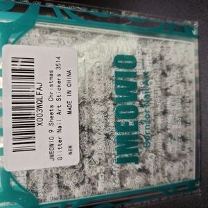 JMEOWIO Glitter Nail Art Stickers